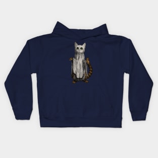 Cat Ghost Kids Hoodie